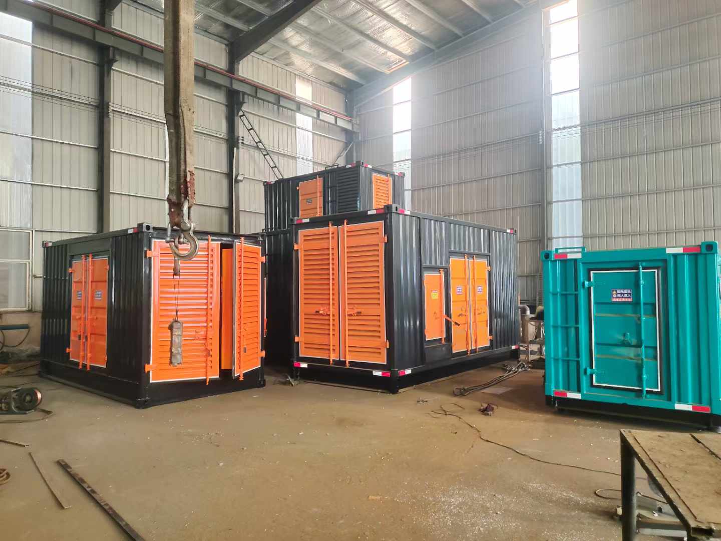 常山500kw柴油发电机组可以带动多少功率设备?